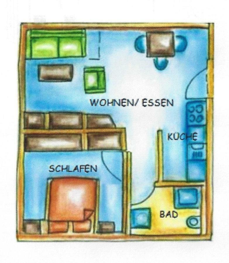 Strandnahe Ferienwohnung Ruegen Dranske Exteriér fotografie