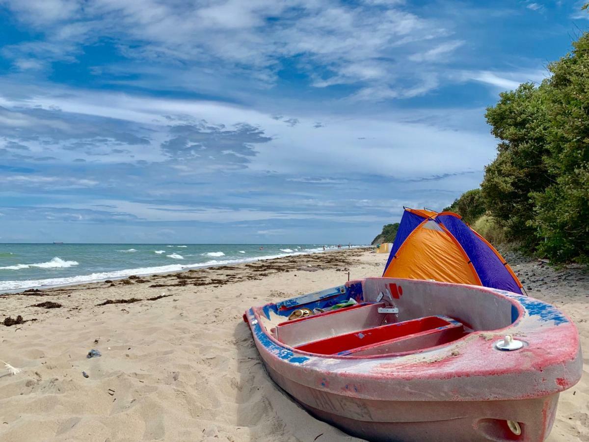 Strandnahe Ferienwohnung Ruegen Dranske Exteriér fotografie